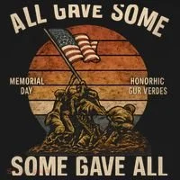 All Gave Some, Some Gave All Ornament thumb 1