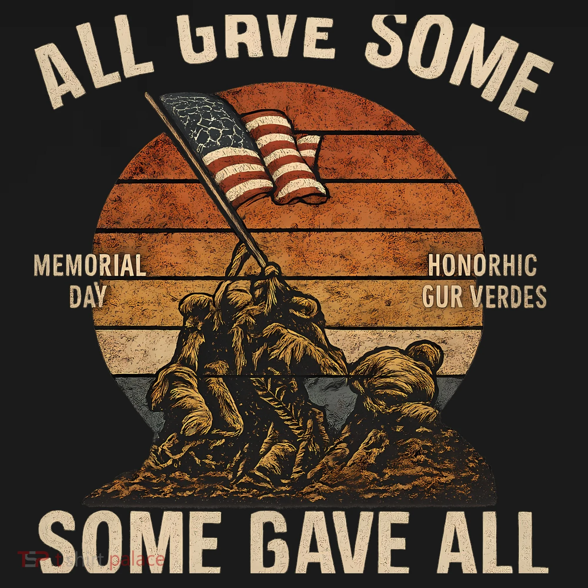 All Gave Some, Some Gave All Ornament
