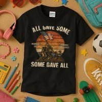 All Gave Some, Some Gave All Kids T-Shirt thumb 3