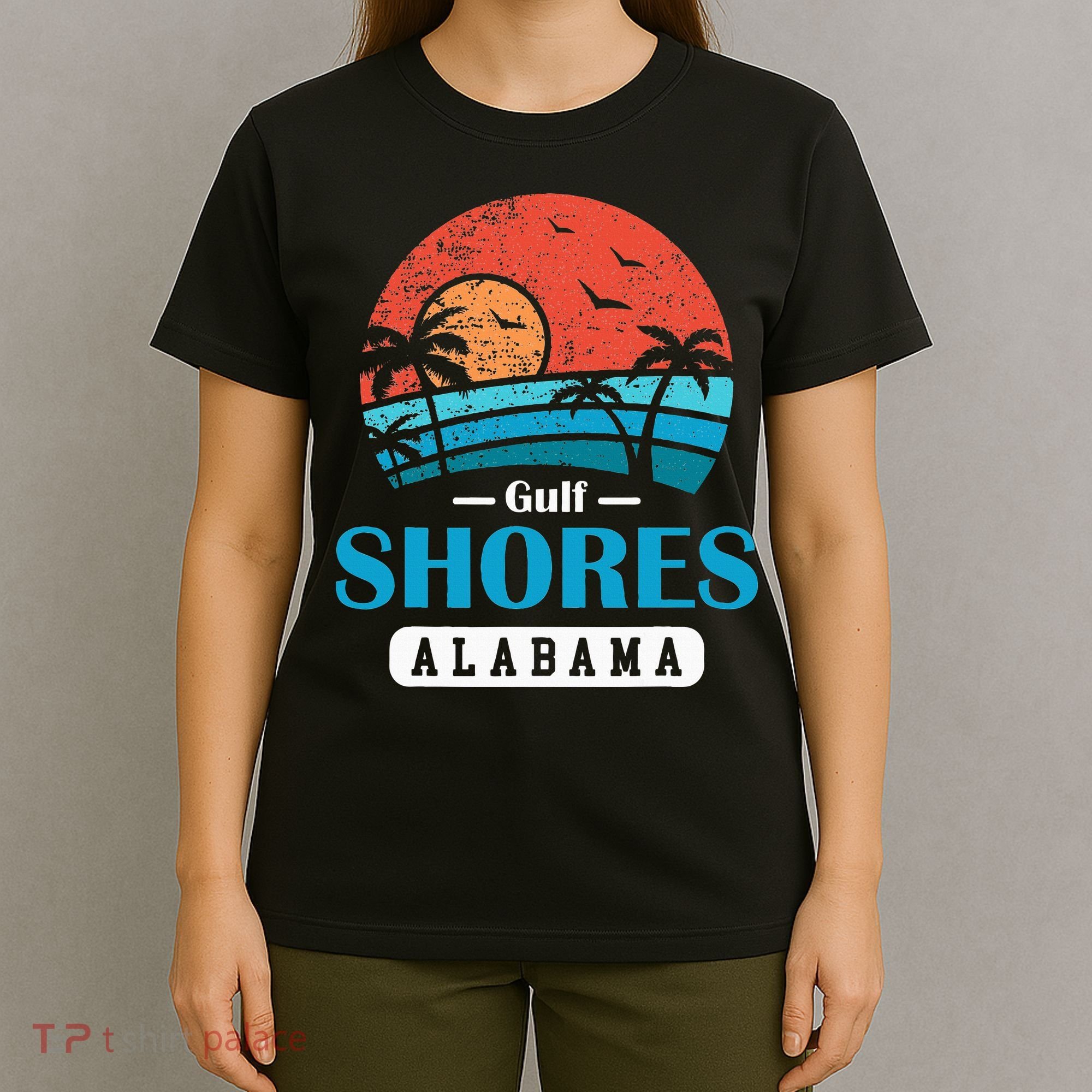 Alabama Gulf Shores Beach Family Vacation Souvenir Gift T-Shirt