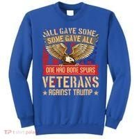 All Gave Some Some Gave All Us Flag Veterans Against Trump Meaningful Gift Sweatshirt thumb 0
