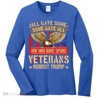All Gave Some Some Gave All Us Flag Veterans Against Trump Meaningful Gift Women's Long Sleeve Shirt thumb 0