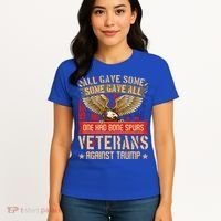 All Gave Some Some Gave All Us Flag Veterans Against Trump Meaningful Gift Women's T-Shirt thumb 4