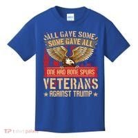 All Gave Some Some Gave All Us Flag Veterans Against Trump Meaningful Gift Kids T-Shirt thumb 0