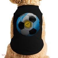 Argentina Glow Soccer Ball Logo Doggie Tank thumb 0