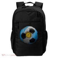 Argentina Glow Soccer Ball Logo Backpack thumb 0