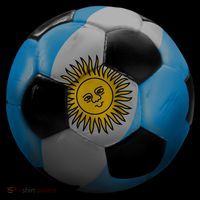 Argentina Glow Soccer Ball Logo Coffee Mug thumb 5