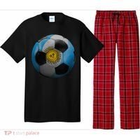 Argentina Glow Soccer Ball Logo Pajama Set thumb 0