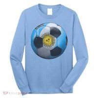 Argentina Glow Soccer Ball Logo Long Sleeve Shirt thumb 0