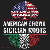 American Grown Sicilian Roots Gift Women's Sweatshirt thumb 2