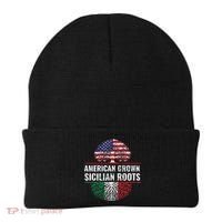 American Grown Sicilian Roots Gift Beanie thumb 0
