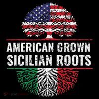 American Grown Sicilian Roots Gift Women's T-Shirt thumb 6