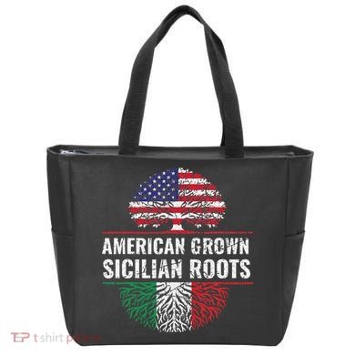 American Grown Sicilian Roots Gift Tote Bag
