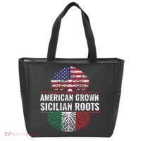 American Grown Sicilian Roots Gift Tote Bag thumb 0