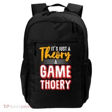 A Game Theory Student Mathematician Logical Thinker Backpack
