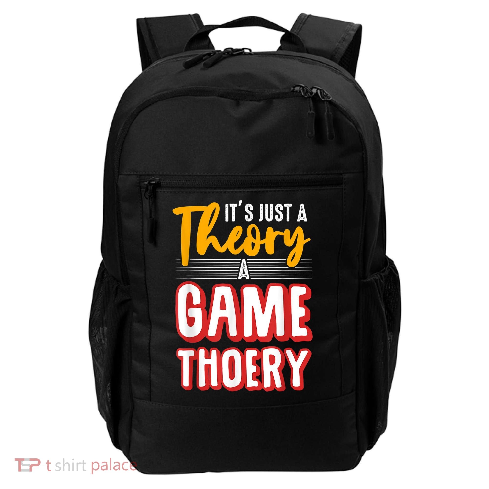 A Game Theory Student Mathematician Logical Thinker Backpack