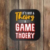 A Game Theory Student Mathematician Logical Thinker Coaster thumb 0