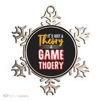 A Game Theory Student Mathematician Logical Thinker Ornament thumb 0