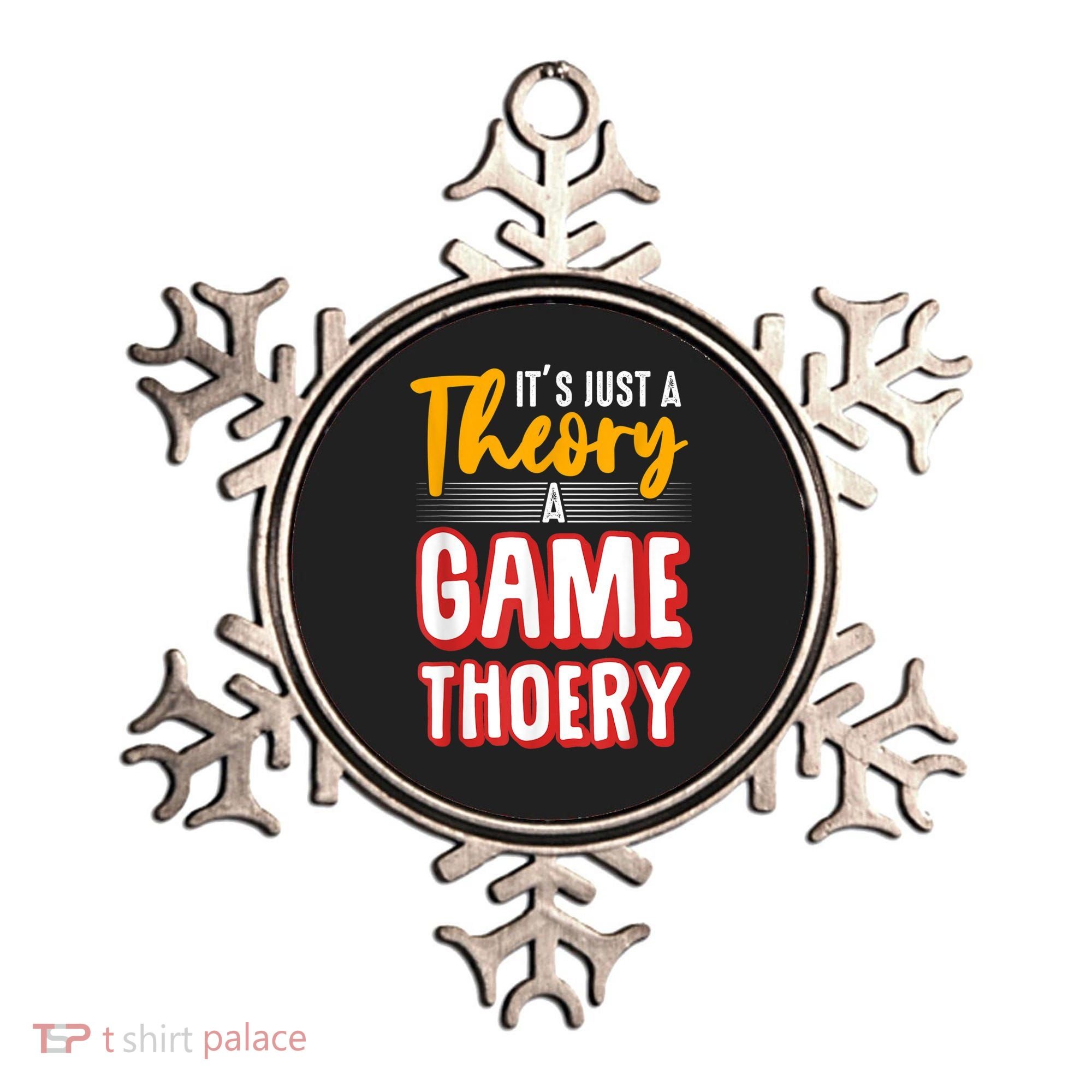 A Game Theory Student Mathematician Logical Thinker Ornament