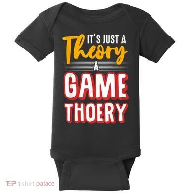 A Game Theory Student Mathematician Logical Thinker Baby Bodysuit