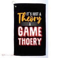 A Game Theory Student Mathematician Logical Thinker Golf Towel thumb 0