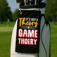A Game Theory Student Mathematician Logical Thinker Golf Towel thumb 2