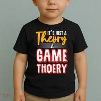 A Game Theory Student Mathematician Logical Thinker Toddler T-Shirt thumb 2