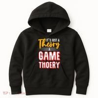 A Game Theory Student Mathematician Logical Thinker Kids Hoodie thumb 0