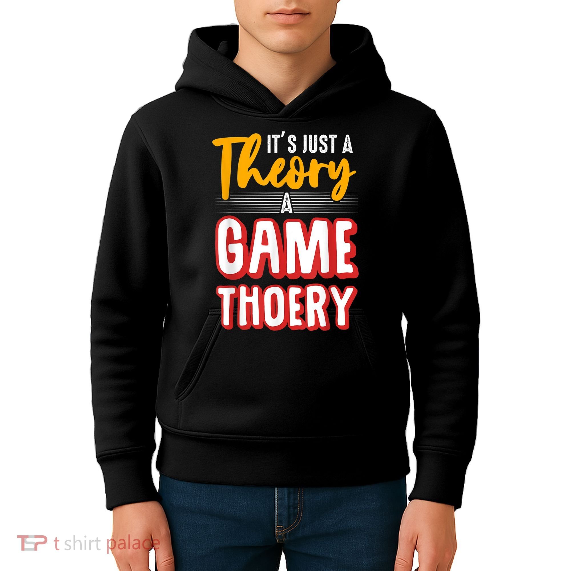 A Game Theory Student Mathematician Logical Thinker Kids Hoodie