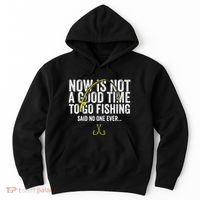 A Good Time For Fishing Walleye Hunter Hoodie thumb 0
