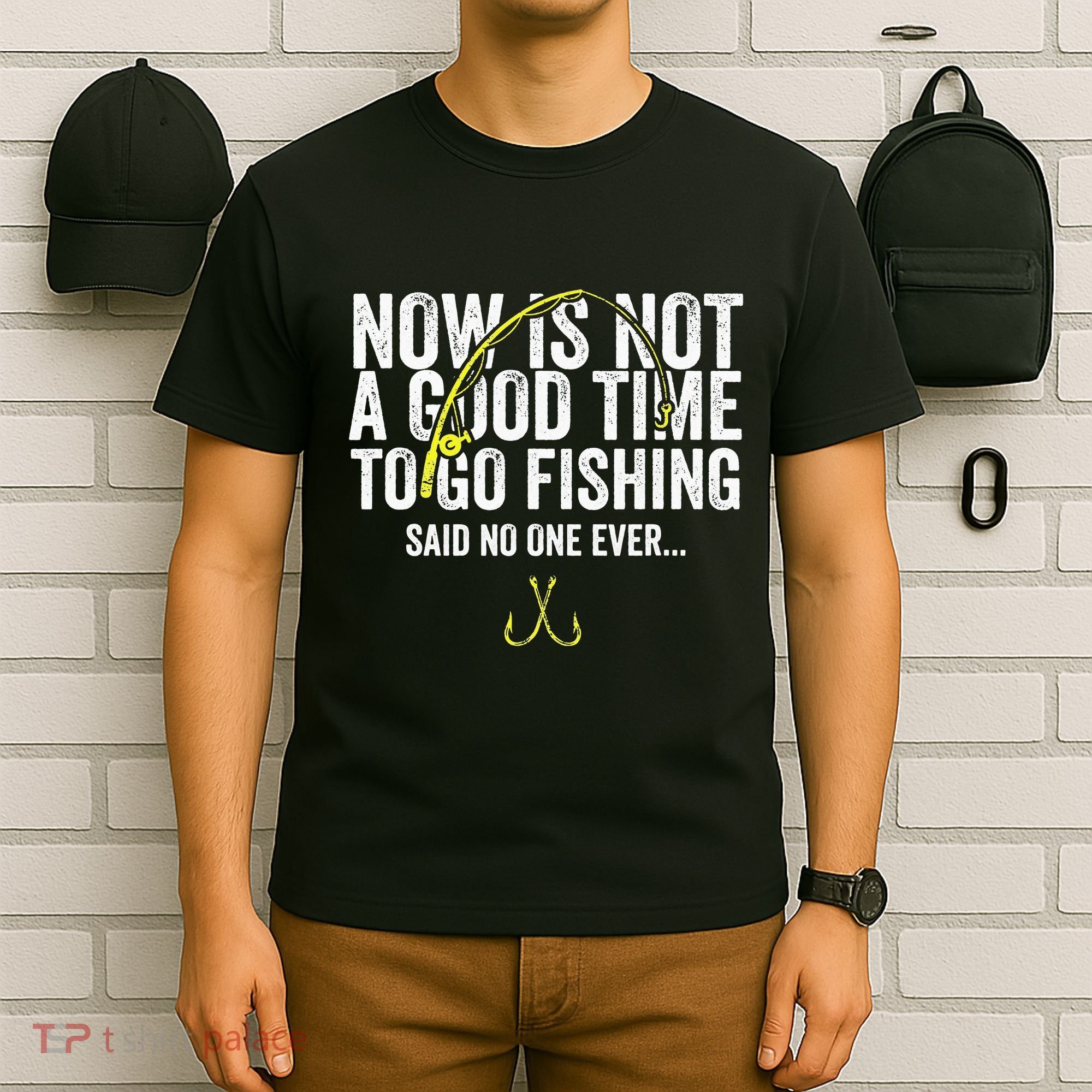 A Good Time For Fishing Walleye Hunter T-Shirt