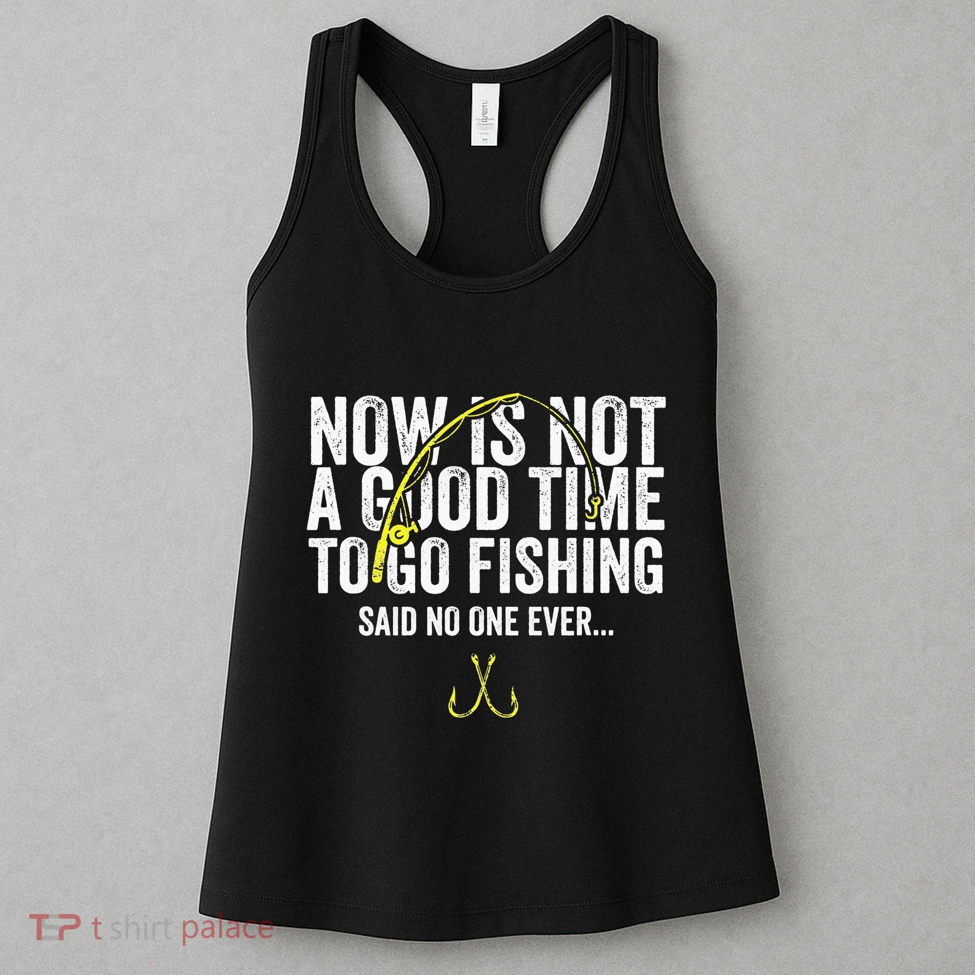 A Good Time For Fishing Walleye Hunter Women's Tank Top