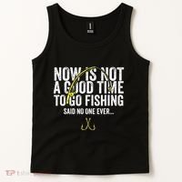 A Good Time For Fishing Walleye Hunter Tank Top thumb 2