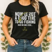 A Good Time For Fishing Walleye Hunter Women's T-Shirt thumb 2
