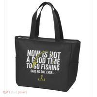 A Good Time For Fishing Walleye Hunter Tote Bag thumb 3