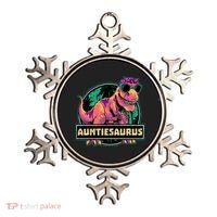 Auntiesaurus Gift T Rex Auntie Saurus Dinosaur Aunt Great Gift Ornament thumb 0