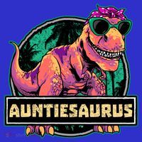 Auntiesaurus Gift T Rex Auntie Saurus Dinosaur Aunt Great Gift Sweatshirt thumb 3