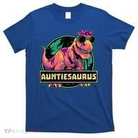 Auntiesaurus Gift T Rex Auntie Saurus Dinosaur Aunt Great Gift T-Shirt thumb 0