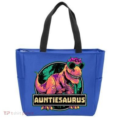 Auntiesaurus Gift T Rex Auntie Saurus Dinosaur Aunt Great Gift Tote Bag