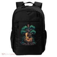 Acoustic Guitar Tree Musician Guitarist Backpack thumb 0