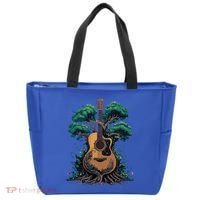 Acoustic Guitar Tree Musician Guitarist Tote Bag thumb 0