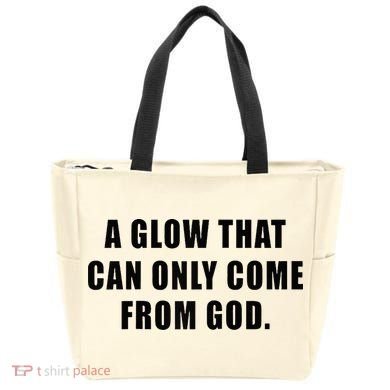 A Glow That Can Only Come From God Christian Tote Bag