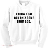 A Glow That Can Only Come From God Christian Kids Sweatshirt thumb 0