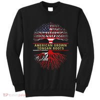 American Grown Tongan Roots America Tonga Tree Flag Sweatshirt thumb 0