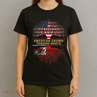 American Grown Tongan Roots America Tonga Tree Flag T-Shirt thumb 4