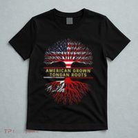 American Grown Tongan Roots America Tonga Tree Flag T-Shirt thumb 5
