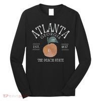 Atlanta Georgia The Peach State Long Sleeve Shirt thumb 0