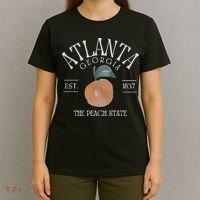 Atlanta Georgia The Peach State T-Shirt thumb 4