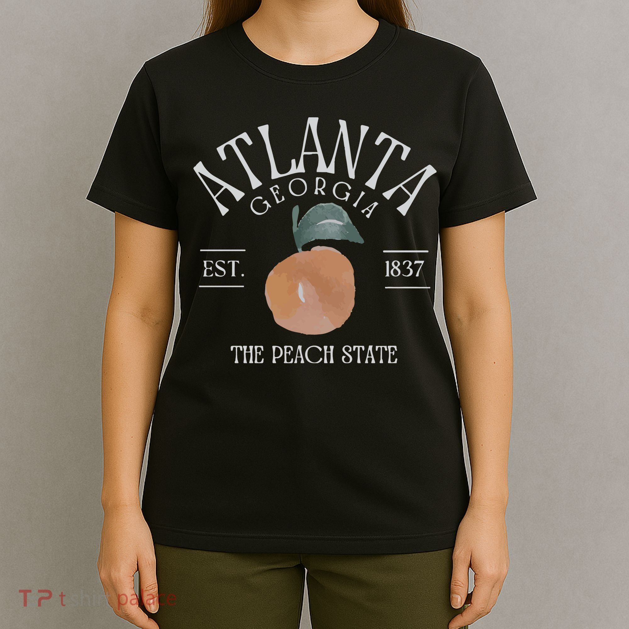 Atlanta Georgia The Peach State T-Shirt