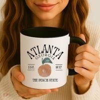 Atlanta Georgia The Peach State Coffee Mug thumb 3